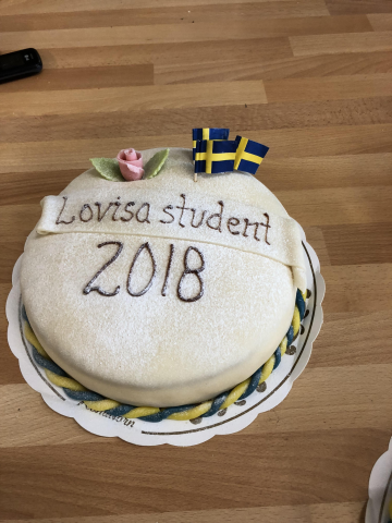Bild på Studenttårta Krans